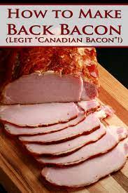 back bacon canadian bacon