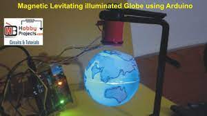 rotating globe using arduino