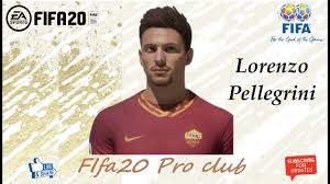 Lorenzo pellegrini ► welcome to everton fc ● goals and skills ● 2019/20. Fifa 20 Lorenzo Pellegrini Look Alike In As Roma Fifa20 Pro Club Youtube