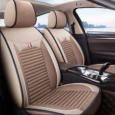 Seater Car Seat Cushion Headrest Cover