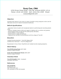 Resume Of Nursing Assistant Englishor Com