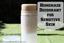 homemade deodorant for sensitive skin