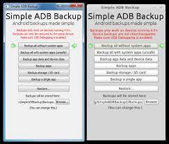 completely backup your android device