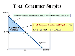 Consumer surplus is the difference between its willingness to pay for that product and the products market producer 6 has a minimum acceptable price of $8, and given that the equilibrium price is also $8, producer 6 earns no producer surplus. Welfare Economics Chapter 7 Consumer Producer Surplus Consumer