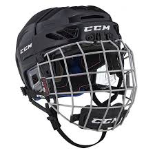 Ccm Fitlite 3ds Jr Hockey Helmet Combo