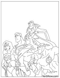 Plus, it's an easy way to celebrate each season or special holidays. Free Justice League Coloring Pages For Download Printable Pdf Verbnow