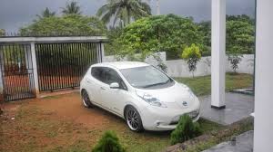 electric car nissan leaf ze0 of