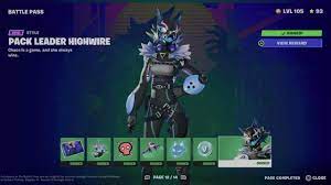 How to Unlock Pack Leader Highwire Skin in Fortnite | Battle Pass Rewards  Page 12 - YouTube