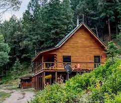 Log Cabin Has Water Stains On Interior