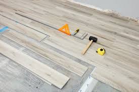 Installs over any hard surface & on any grade How To Install Vinyl Plank Flooring