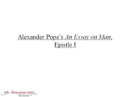 essay on man alexander pope full text generator