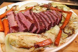 oven baked corned beef with guinness
