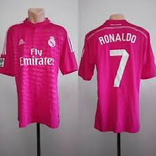 Discover a real madrid shirt, jersey, training apparel and much more. Football Shirt Soccer Real Madrid Spain Away 2014 2015 Adidas Jersey Ronaldo 7 Ebay