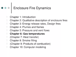 Ppt Enclosure Fire Dynamics