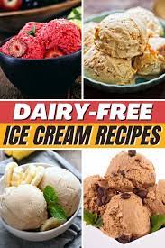 homemade dairy free ice cream recipes