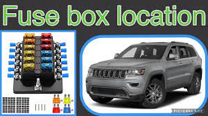location on a 2017 jeep grand cherokee