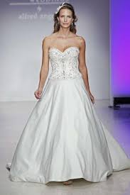 Alfred Angelo White Metallic 222 Jasmine Traditional Wedding Dress Size 6 S 68 Off Retail