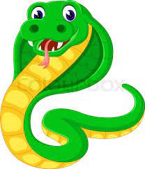 Illustration of Cobra snake cartoon | Stock vector | Colourbox