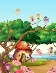 Fairy Garden Drawing Fairies Flying