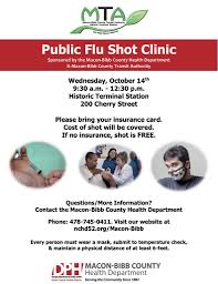 It's complicated, there are so many options and it's difficult to know if you're choosing the correct coverage for yourself and your family. Mta Hosts Flu Shot Clinic W Bibb County Health Dept Macon Bibb Transit Authority