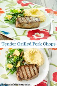tender grilled pork chops real mom