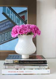 Diy Create Your Own Milk Glass Vases