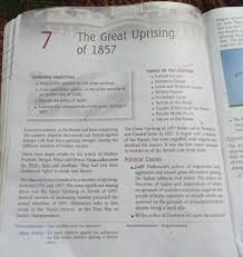 The Great Uprising of 1857 TOPICS OF THE CHAPTER LEARNING OBJECTIVES - P..