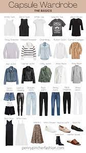 capsule wardrobe checklist 30 basics