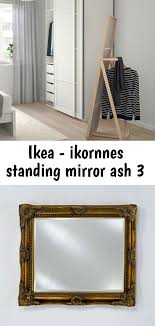 ikea ikornnes standing mirror ash 3