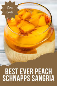 best ever peach schnapps sangria 3