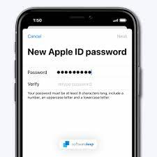 change apple id pword on any device