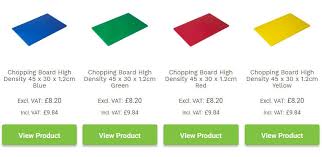 The Ultimate Guide To Plastic Colour Coded Chopping Boards