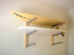 surfboard wall rack mount holds 3