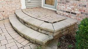 Brick Paver Step Repair Amazing Paver