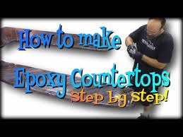 how to make epoxy countertops step by