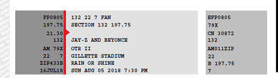Beyonce 2 Great Tickets Boston Gillette Stadium Foxborough