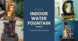 Indoor Outdoor Water Fountain Types