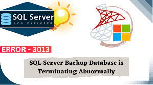 backup database is terminating