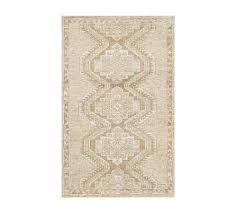 pottery barn magarren hand knotted rug