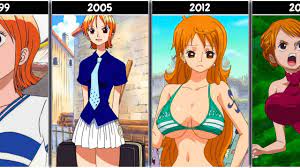 A Frame Of Nami From Every Year | One Piece - YouTube