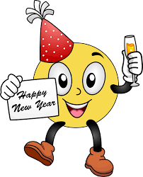 Bilderesultat for new years eve emoji