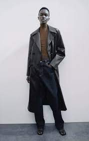 Leather Trench Coat Trench Coat Zara