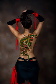 dragon back tattoo hd picture free