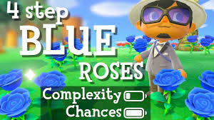 4 simple steps to blue rose using