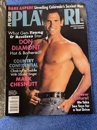 PLAYGIRL 2-95 DON DIAMONT COLORADO MARK CHESNUTT LONGHAIR FEBRUARY 1995 |  eBay
