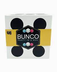university games bunco party in a box