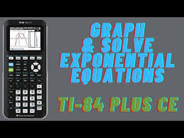 Graph And Solve Exponential Equations