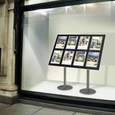 Estate Agent Displays Window Display Stands Luminati