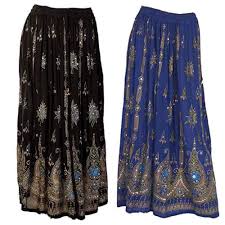 Sharvgun Womens Combo Pack Of Indian Long Skirts With