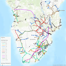 sapp sadc grid map southern african